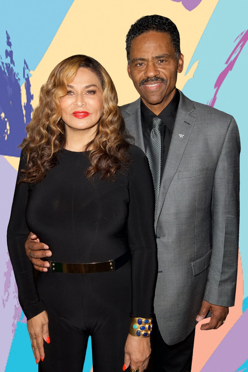 Tina Knowles Lawson and Richard Lawson Double Dated With Steve and Marjorie Harvey to See The OTRII Tour In France